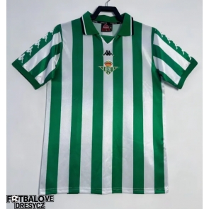 Real Betis 1999-2000 Retro Domácí Dres Krátký Rukáv Real Betis 1999-2000 Retro Domácí Dres Krátký Rukáv